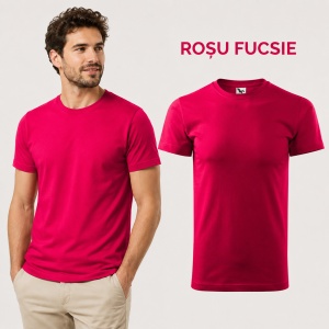 Tricou Bărbat Simplu Malfini Basic, 100% Bumbac, Regular Fit, casual office Guler Rotund, Multiple Culori XS - 5XL - Img 57