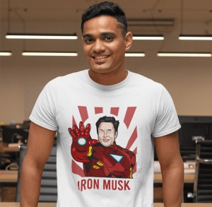 Tricou Barbati Haios Personalizat - IronMusk - Cadou