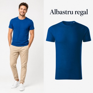 Tricou Bărbați Malfini Origin GOTS 171, 100% Bumbac Organic, 160 g/m², Guler Rotund, Label Free, Mărimi S 3XL, 15 Culori - Img 13