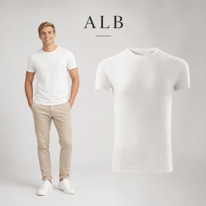 Tricou Bărbați Malfini Viper Free F43, 100% Bumbac, 180 g/m², Slim Fit, Guler Rotund, S–2XL, 10 Culori - Img 10