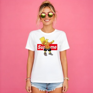 Tricou Bart Simpson Dabbing Camo Box Logo Urban Supreme Style, din bumbac 100% Copii | Dama | Barbat - Img 3
