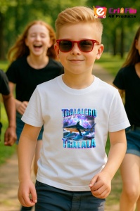 Tricou Bootleg Funny ** Tralalero Tralala Copii | Dama | Barbat - Img 5