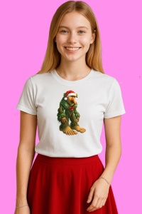 Tricou Brr Brr Patapim 2 Imbodobit Cu Decoratiuni De Craciun, din bumbac 100%, tricou alb, Copii | Dama | Barbat - Img 3
