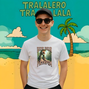 Tricou Brr Brr Patapim ** Tralalero Tralala Copii | Dama | Barbat - Img 9