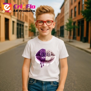 Tricou Buze afine si cirese, Lip gloss, Copii | Dama - Img 18
