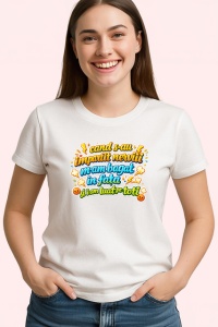 Tricou Cand Am Impartit Norocul Eram La Fotbal V1, din bumbac 100% , tricou alb pentru Dama | Barbat - Img 2