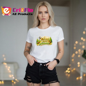 Tricou Cel Mai Bun Padurar Padure Munte V1, din bumbac 100% , tricou alb pentru Dama | Barbat - Img 3