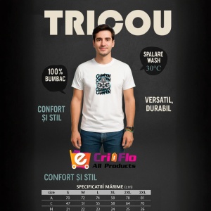 Tricou Champion Muschi Text Repetitiv, Copii | Dama | Barbat - Img 5