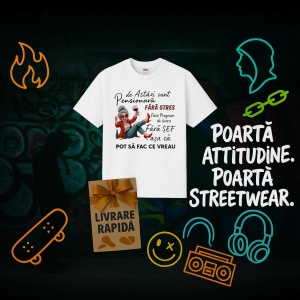 Tricou Chat sunt la pensie de azi - Copii | Dama | Barbat - Img 7