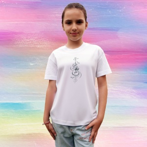 Tricou Chitara Note Muzicale Eleganta, Copii | Dama | Barbat - Img 8