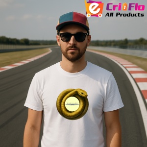 Tricou Chrysler Sarpe Galben Asteptand Sa Atace | Unisex Dama si Barbat