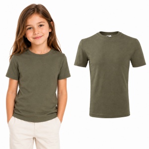Tricou copii 100% bumbac,pentru fete și băieți 160 gm/², 32 nuanțe, mărimi 4–12 ani - Img 16