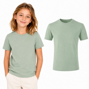 Tricou copii 100% bumbac,pentru fete și băieți 160 gm/², 32 nuanțe, mărimi 4–12 ani - Img 26