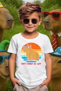 Tricou copii Capybara - Be capy - Img 4