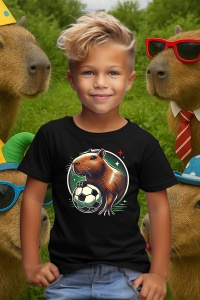 Tricou copii Capybara - Football star - Img 5