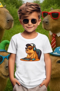 Tricou copii Capybara - Gamer 2 - Img 4
