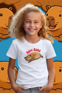 Tricou copii Capybara - Napy bara - Img 2