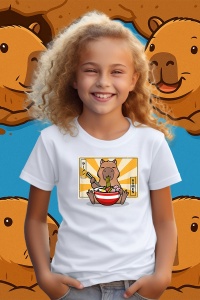 Tricou copii Capybara - Ramen - Img 2