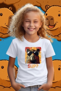 Tricou copii Capybara - Sup?