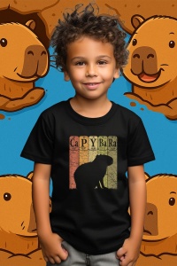 Tricou copii Capybara - Tabelul periodic al elementelor - Img 2