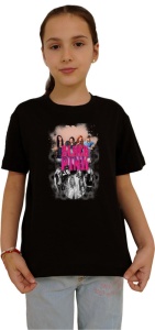 Tricou copii cu formatia BLACKPINK 5 , din bumbac 100% - Img 2