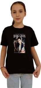 Tricou copii cu formatia CHRISTOPHER CHAN BANG BANG CHAN , din bumbac 100% - Img 2