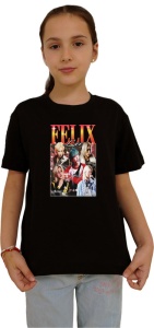 Tricou copii cu formatia FELIX , din bumbac 100% - Img 2