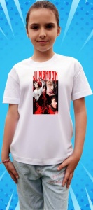 Tricou copii cu formatia JUNGKOOK 3 , din bumbac 100% - Img 7