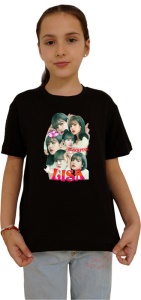 Tricou copii cu formatia LISA 4 , din bumbac 100% - Img 2