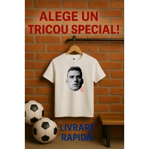 Tricou Copii cu Fotbalistul Andriy Lunin - Real Madrid - Img 8