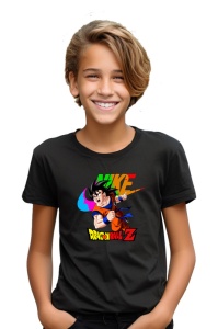Tricou copii din bumbac 100% Dragon Ball Z Goku, cu imprimeu pentru copii, îmbrăcăminte confortabilă, modă copii, cadou ideal - Img 2