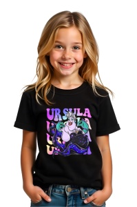 Tricou Copii din bumbac 100%, personalizat cu personajul Ursula