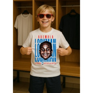 Tricou Copii din bumbac cu fotbalistul Ademola Lookman-Atalanta BC - Img 7