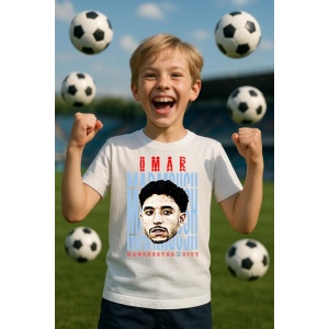 Tricou Copii din bumbac cu fotbalistul Omar Khaled Mohamed Marmoush-Eintracht Frankfurt - Img 6