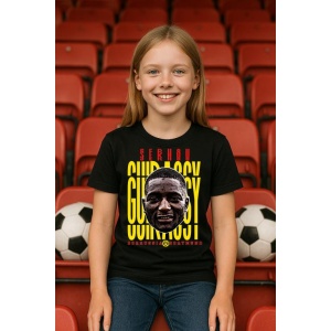 Tricou Copii din bumbac cu fotbalistul Serhou Yadaly Guirassy-Borussia Dortmund - Img 4