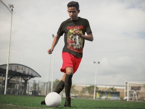 Tricou copii din bumbac personalizat cu jucatorul de fotbal Cristiano Ronaldo Portugalia - Cadou - Img 4