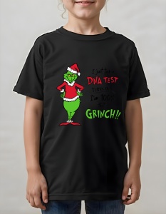 Tricou copii - GRINCH DNA TEST - Img 2