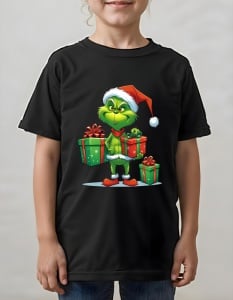 Tricou copii - GRINCH THE SANTA
