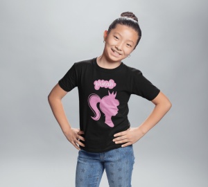 Tricou copii haios personalizat - Princess - din bumbac, personalizat - Cadou - Img 4