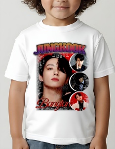 Tricou copii - JungKook Bangtan - KPOP, stil, muzică, idol, cultură, pop, trendy, grup, fanbase, Korea - Img 2