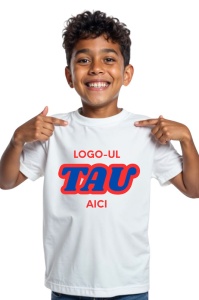 Tricou copii personalizat cu logo-ul companiei