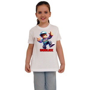 Tricou Copii Roblox Batman Power din bumbac 100% - Img 3
