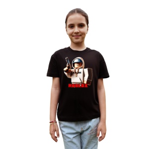 Tricou Copii Roblox Fugarul Tehnologic One din bumbac 100% - Img 2