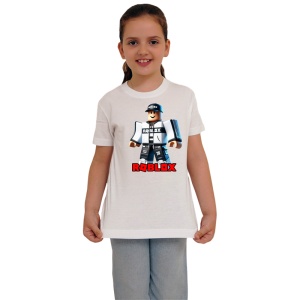 Tricou Copii Roblox Pugilistul De Fier din bumbac 100% - Img 3