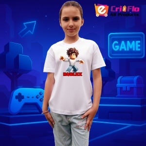 Tricou Copii Roblox Ritm Saritor din bumbac 100% - Img 7