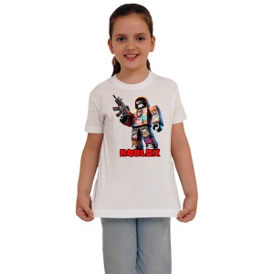 Tricou Copii Roblox Skaterul Bronzat din bumbac 100% - Img 3