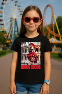 Tricou Copii Tralalelo Tra la la Bicus Dicus - Italian Brainrot Meme T-Shirt - Img 1