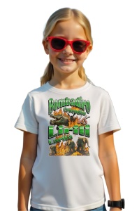 Tricou Copii Tralalelo Tra la la Bombadiro VS Lirili Funny Italian Brainrot Meme Graphic T-Shirt