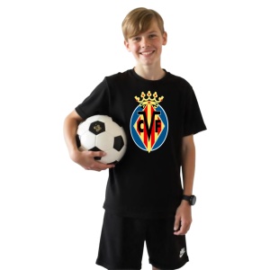 Tricou copii Villarreal CF din bumbac 100% - Img 3