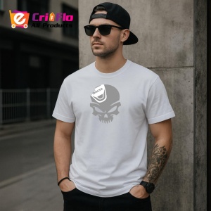 Tricou Craniu Cu Sapca Dacia Logan Auto, din bumbac 100% , tricou alb pentru Copii | Dama | Barbat - Img 9